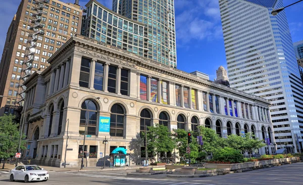 Chicago Illinois Abd Haziran 2018 Chicago Kültür Merkezi Nin Dış — Stok fotoğraf
