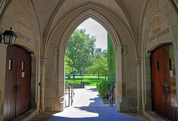 Chicago Illinois Usa Června 2018 University Chicago Nachází Čtvrti Hyde — Stock fotografie