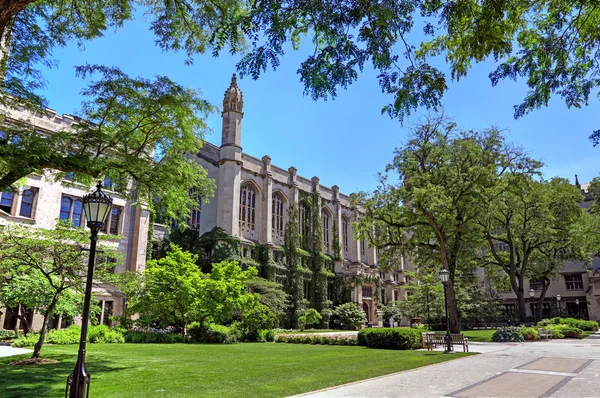 芝加哥 伊利诺斯州 2018年6月23日 芝加哥大学 位于海德公园附近 — 图库照片