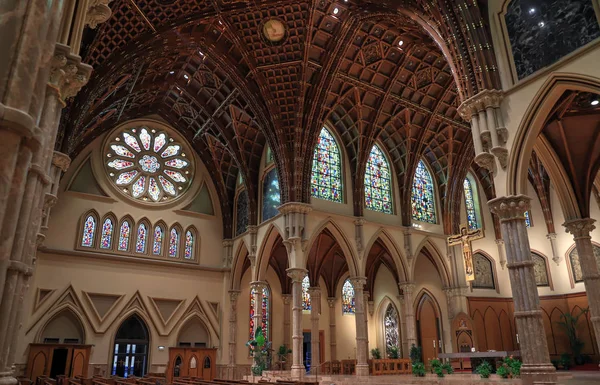 Chicago Illinois Eua Junho 2018 Catedral Santo Nome Chicago Illinois — Fotografia de Stock