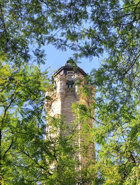 Chicagská Vodní Věž Mezníkem Staré Chicagské Vodní Věži — Stock fotografie