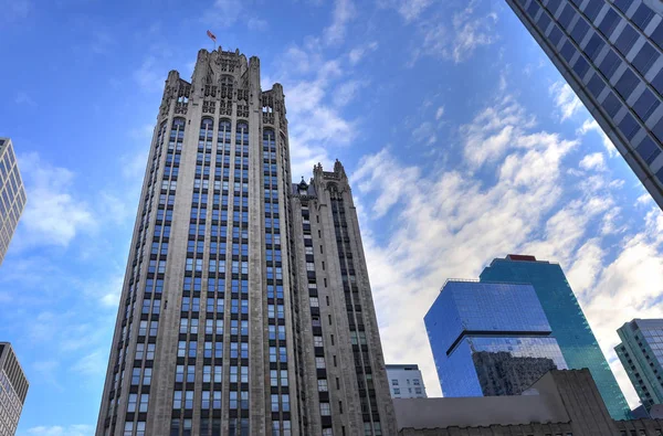 Chicago Illinois Michigan Avenue Boyunca Mimarlık — Stok fotoğraf