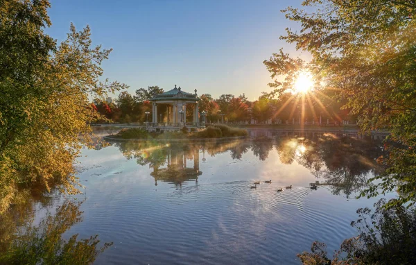 Der Musikpavillon Waldpark Louis Missouri — Stockfoto