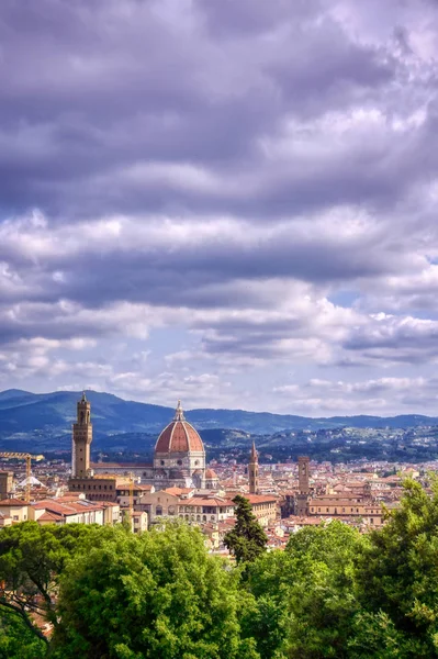 Firenze Lungo Fiume Arno Toscana — Foto Stock