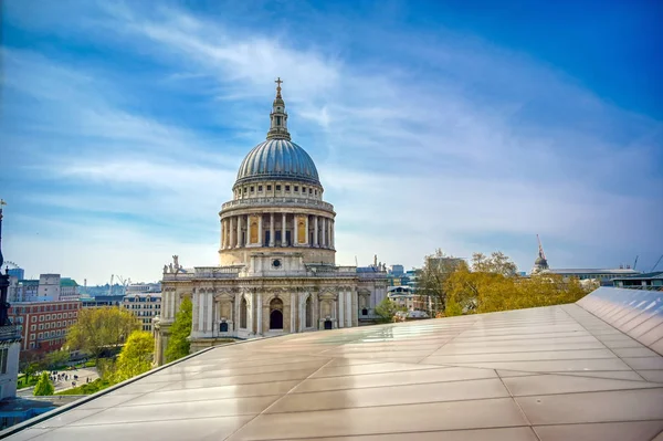 Pauls Kathedrale Zentrum Londons England Großbritannien — Stockfoto