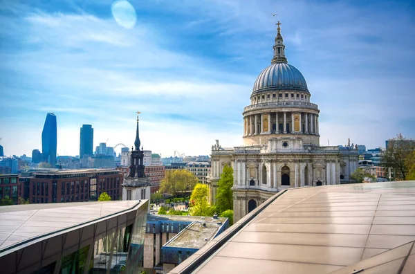 Paul Cathedral Het Centrum Van Londen Engeland Verenigd Koninkrijk — Stockfoto