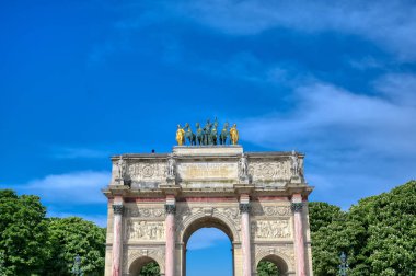 Arc de Triomphe du Carrousel Paris, Fransa'da bulunan