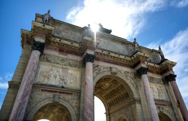 Arc de Triomphe du Carrousel Paris, Fransa'da bulunan