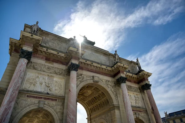 Der Arc Triomphe Carrousel Paris Frankreich — Stockfoto