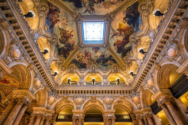 París Francia Abril 2019 Interior Del Palais Garnier Situado París — Foto de Stock