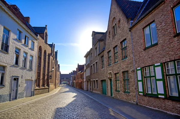 Veduta Delle Strade Dell Architettura Bruges Brugge Belgio — Foto Stock