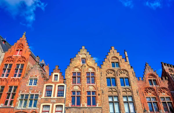 Vue Sur Les Rues Architecture Bruges Bruges Belgique — Photo