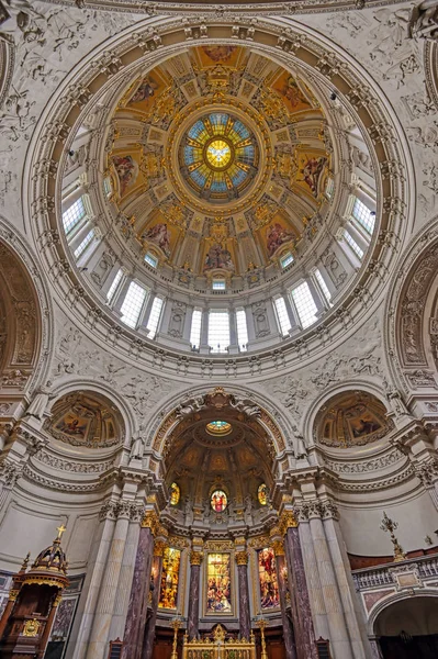 Berlín Německo Květen 2019 Interiér Berlínské Katedrály Ležící Ostrově Muzeum — Stock fotografie