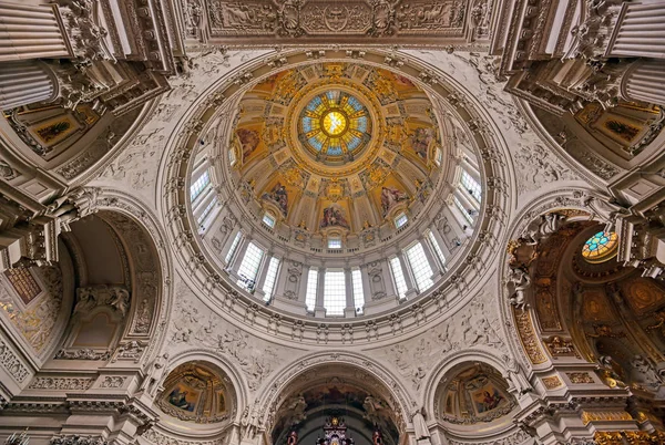 Berlim Alemanha Maio 2019 Interior Catedral Berlim Localizada Ilha Dos — Fotografia de Stock