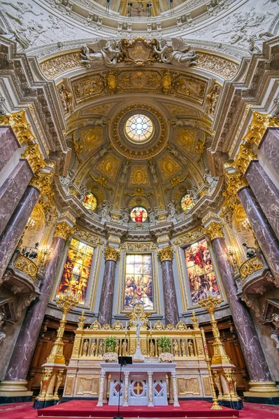 Berlín Alemania Mayo 2019 Interior Catedral Berlín Encuentra Isla Los —  Fotos de Stock