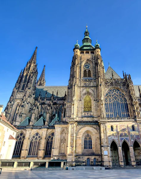 Vitus Kathedrale Inneren Des Jahrhundert Prag Erbauten Prager Burgkomplexes Tschechische — Stockfoto