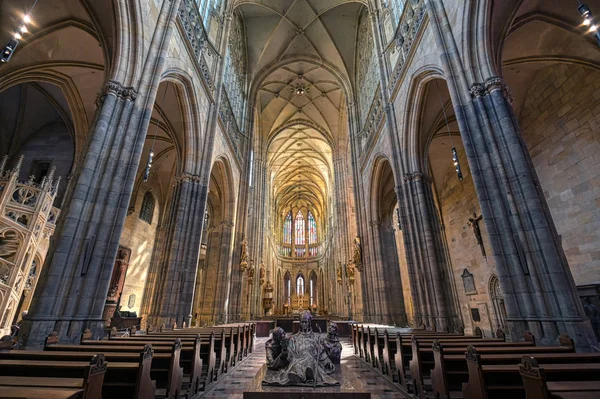 Prag Çek Cumhuriyeti Mayıs 2019 Prag Kalesi Kompleksinin Içinde Bulunan — Stok fotoğraf