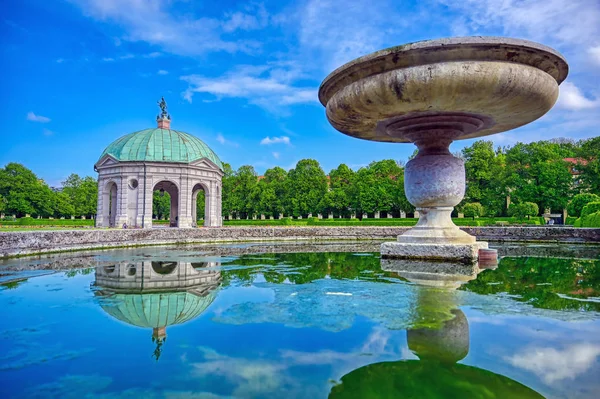 Der Hofgarten Ist Ein Garten Zentrum Von München Bayern Deutschland — Stockfoto