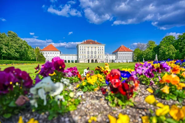 Münih Almanya Mayıs 2019 Schloss Nymphenburg Sarayı Münih Bavyera Bir — Stok fotoğraf