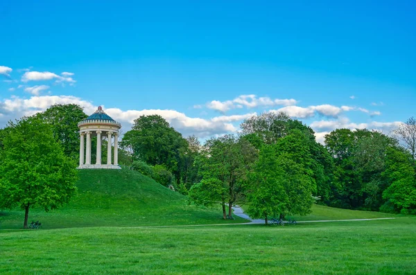 Monopteros Englischen Garten München Bayern Deutschland — Stockfoto