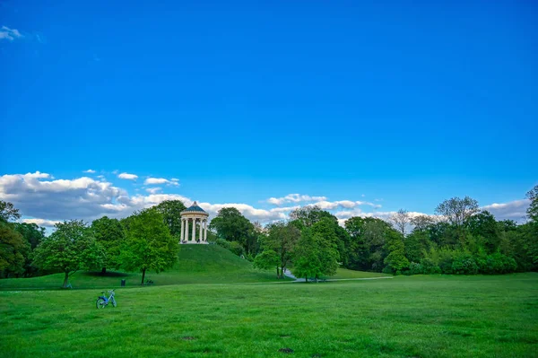 Monopteros Englischen Garten München Bayern Deutschland — Stockfoto