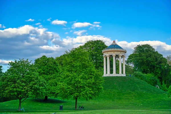 Monopteros Englischen Garten München Bayern Deutschland — Stockfoto