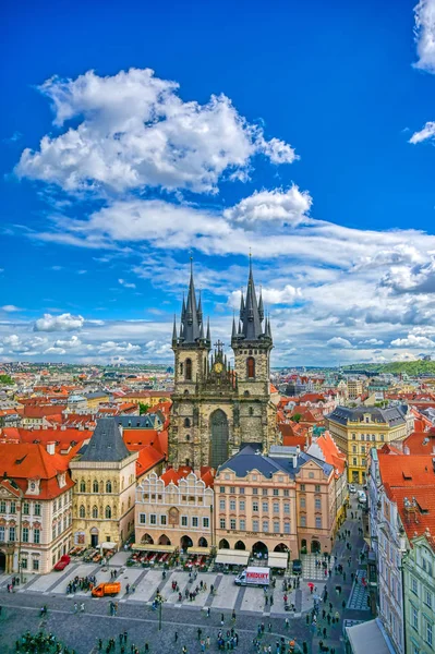 Prague Czech Republic May 2019 Church Our Lady Tyn Old — Stock Photo, Image