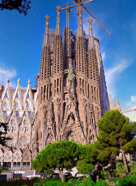 Barcellona Spagna Giugno 2019 Cattedrale Della Sagrada Familia Progettato Dall — Foto Stock