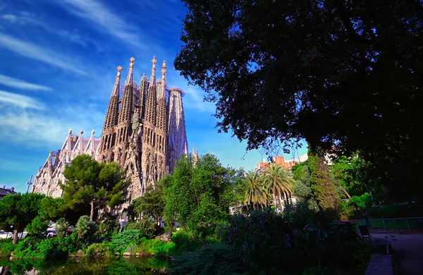 Barcellona Spagna Giugno 2019 Cattedrale Della Sagrada Familia Progettato Dall — Foto Stock