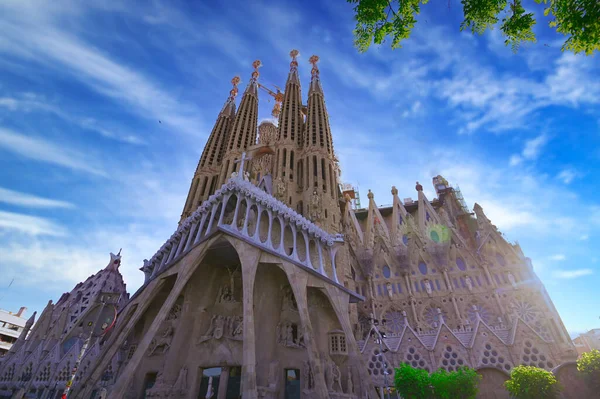 Barcellona Spagna Giugno 2019 Cattedrale Della Sagrada Familia Progettato Dall — Foto Stock