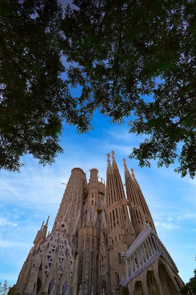 Barcellona Spagna Giugno 2019 Cattedrale Della Sagrada Familia Progettato Dall — Foto Stock