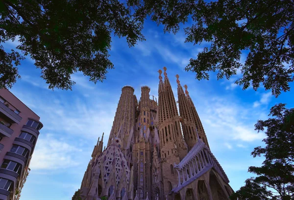 Barcellona Spagna Giugno 2019 Cattedrale Della Sagrada Familia Progettato Dall — Foto Stock