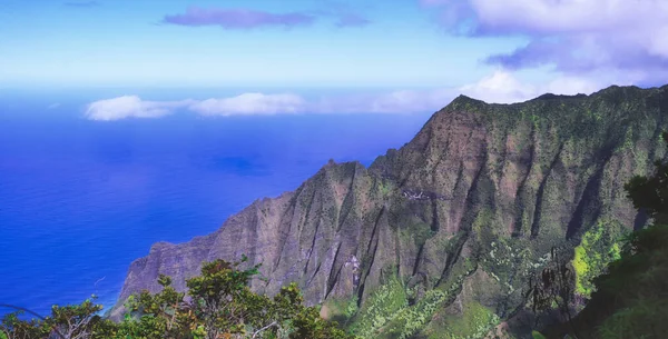 Napali Coast Pacific Ocean Kauai Hawaii — Stock Photo, Image