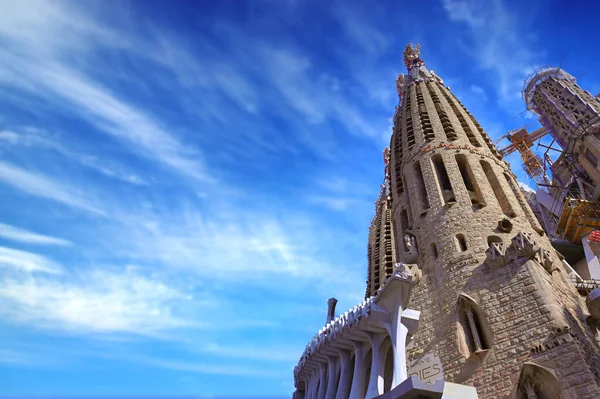 Barcelona Espanha Junho 2019 Catedral Sagrada Família Projetado Pelo Arquiteto — Fotografia de Stock