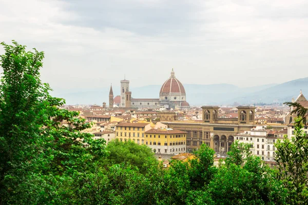 Italya Toskana Floransa Panoramik Görünümü — Stok fotoğraf