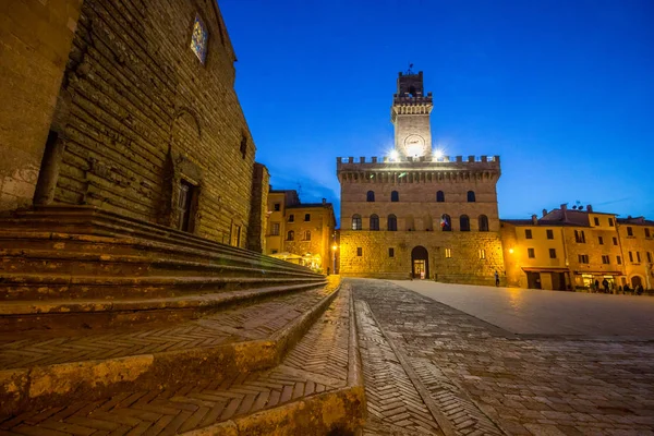 Oude Stad Montepulciano Toscane — Stockfoto