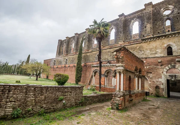 Ruins Church Tuscany — Stock Photo, Image