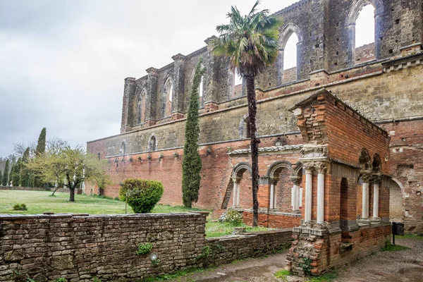 Ruins Church Tuscany — Stock Photo, Image