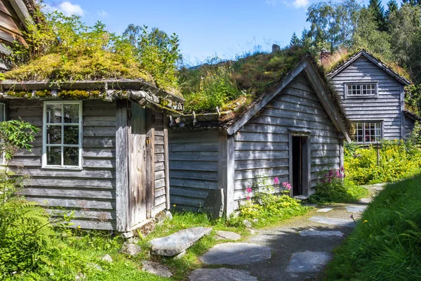 Old Wooden House Mountains Norway — Stock Photo, Image