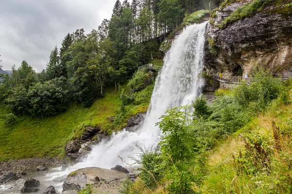Steinsdalsfossen Waterval West Noorwegen — Stockfoto
