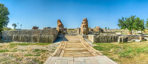 Alacahoyuk Güney Kapısı Sfenksler ve Rölyefler