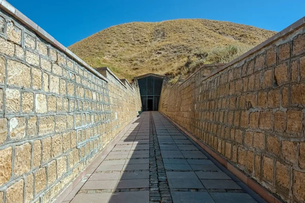 Tumulus z Midas nebo hrobka v Midas, král Frygia — Stock fotografie