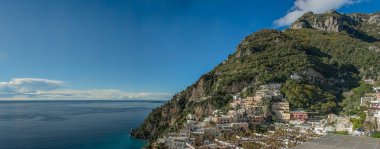 Positano'nun Panoramik Manzarası