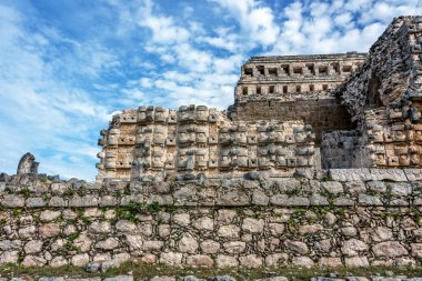 Kabah, Maya arkeolojik alanı, Puuc bölgesi, Merida, Yucatan, Meksika