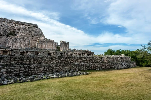 Kabah, Mayská archeologická lokalita, region Puuc, Merida, Yucatan, Mexiko — Stock fotografie