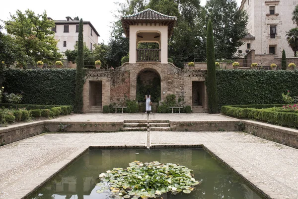 Amazing Alhambra Palace Architectural Beauty — Stock Photo, Image