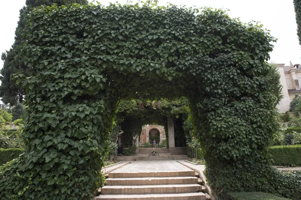 Amazing Alhambra Palace Architectural Beauty — Stock Photo, Image