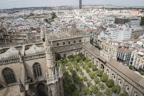 Sevillas katedral i Spanien — Stockfoto