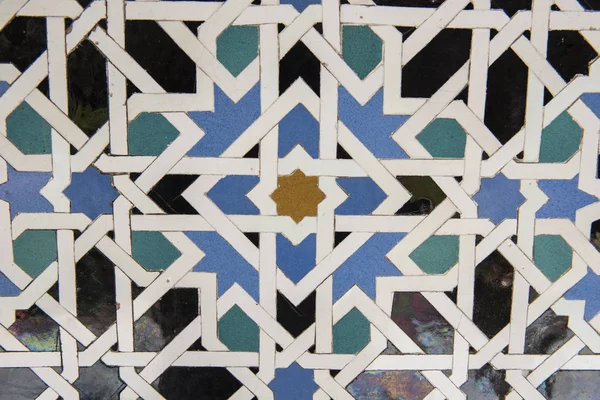Beleza do Palácio de Alhambra Arquitetura — Fotografia de Stock