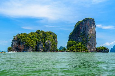 Kayalar James Bond Adası ' nda Khao Phing Kan, Tapu Ko, Ao Phang nga Milli Parkı, Tayland
